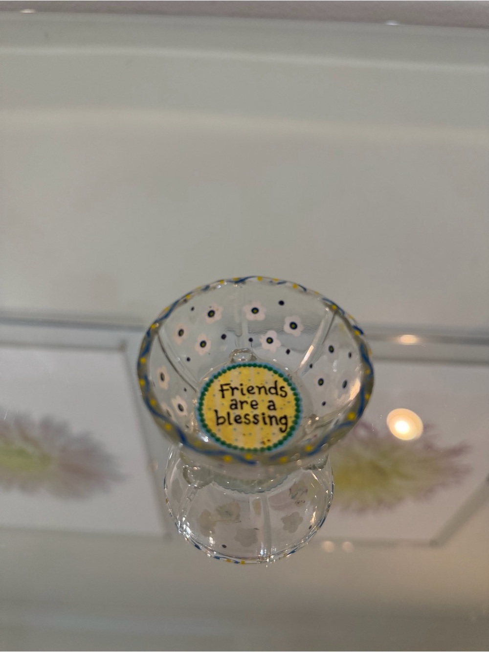 Handmade Glass jewelry dish